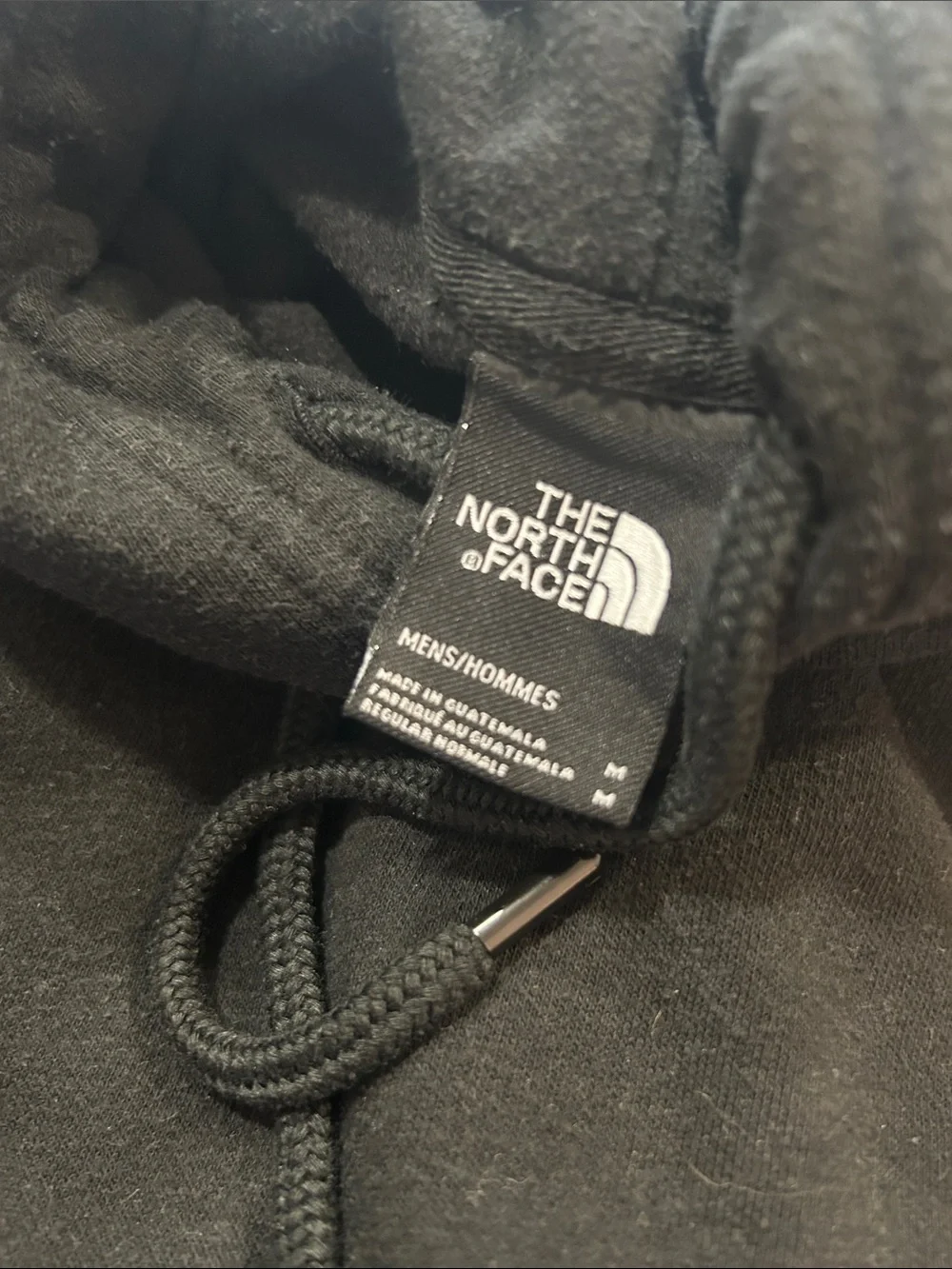 The North Face Men's Black Logo Pullover Hoodie Size Medium